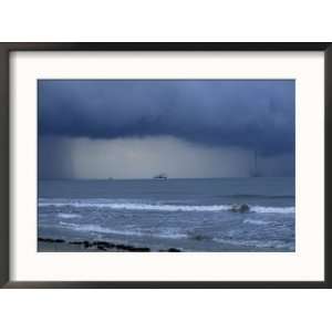  Waterspouts, Kiawah, SC Collections Framed Photographic 