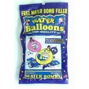  200 Top Quality Water Balloons With Free Water Bomb Filler 