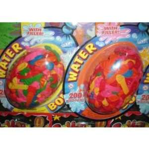  200 Pack of Water Balloons with Filler Case Pack 72 