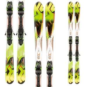  K2 Rictor Skis + MX 12.0 Bindings (2012)(Green, 167 