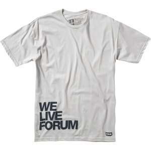  Forum We Live Forum T Shirt Mens