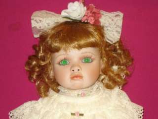 HAUNTED DOLL KAITLYN HAS STRANGE GLOWING GREEN EYES  