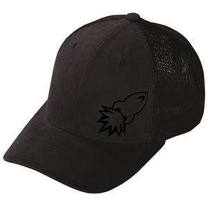  Joe Rocket Rocket Trucker Hat   Small/Medium/Brown 