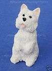 Miniature Furry West Highland Terrier DOLLHOUSE  