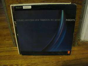 Toshiko Akiyoshi Lew Tabackin Insights vinyl LP 1978  