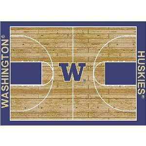  Washington Huskies College Basketball 3X5 Rug From Miliken 