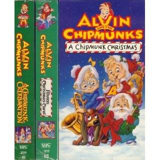 Alvin and the Chipmunks (Christmas Celebration 3 pack) ( VHS Tape )