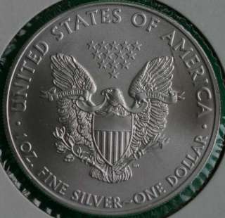 2009 BU American Silver Eagle Dollar Uncirculated ASE US Mint Bullion 