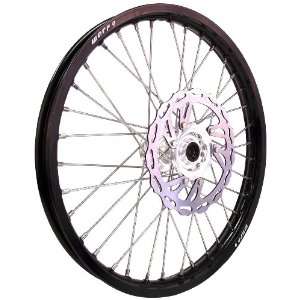  Warp 9 MX Wheels Black Wheel with Painted Finished (21x1 