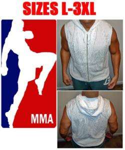 NEW Mens MMA Cage Fighter UFC Style Hoodie Shirt L 3X  