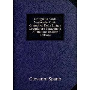   AllItaliana (Italian Edition) Giovanni Spano  Books