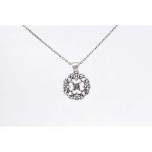   Round   Led free Pewter Jewelry Necklace Collection