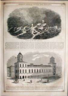 1851 Shipwreck Concordia Baltimore MD Institute Hall  