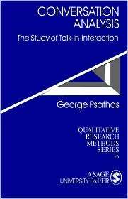   , Vol. 35, (0803957475), George Psathas, Textbooks   