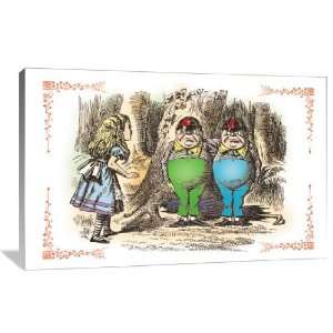  Through the Looking Glass Tweedledum and Tweedledee 