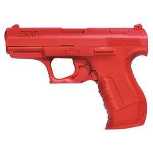   Solid Silicone Made Red Training Gun Walther P99, Lightweight Replica