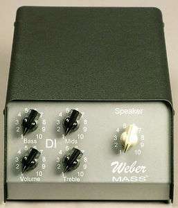 Weber MASS Speaker Attenuator/Direct Box w/ Selectable 4/8 OHM Load 