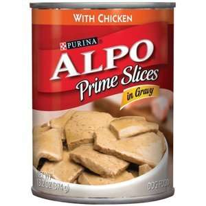  Alpo Prime Slices with Chicken in Gravy, 13.2 oz   24 Pack 