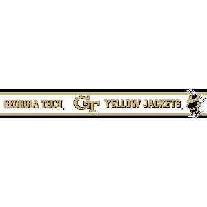  Georgia Tech Yellow Jackets Wallpaper Border   Collegiate 