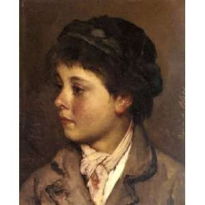   name Head of a Young Boy, By Blaas Eugene de 
