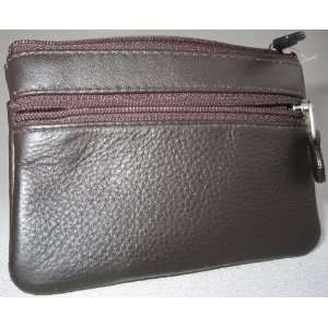  Key Ring / Credit Card Pouch / Coin Holder   Brown Office 