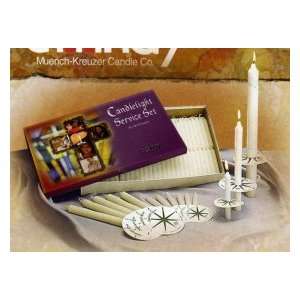  Candlelight Set with 125 No. 1 Congregation Candles