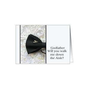  Godfather walk me down the aisle request Bow tie and rings 