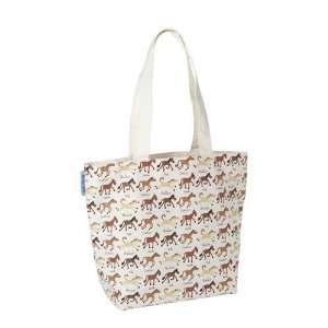 Ponies Canvas Shopper Tote Bag by Tyrrell Katz Beauty