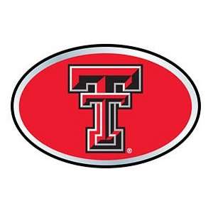  Texas Tech Red Raiders Color Auto Emblem Sports 