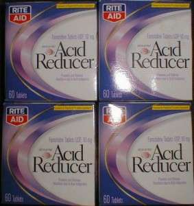 240 Acid Reducer Famotidine Tablets USP 10 MG Heartburn Indigestion 