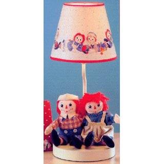 Raggedy Ann & Andy Nursery Lamp **Only ONE available  see below 