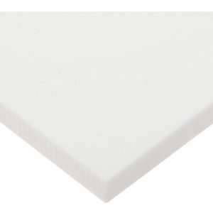 99% Alumina Ceramic Sheet, Opaque White, 1/4 Thick, 1/4 Width, 12 