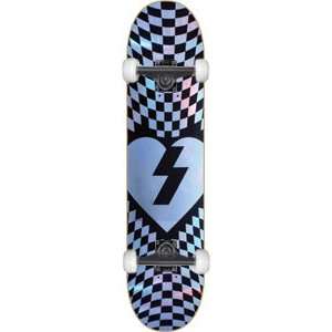  Mystery Checkered Foil Complete Skateboard   8.37 w 