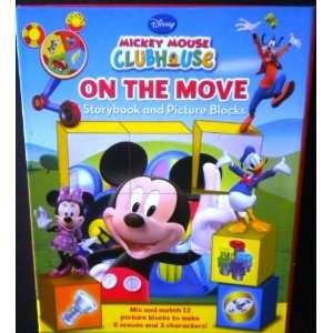  Disney Mickey Mouse Clubhouse On the Move Storybook 