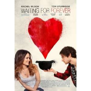  Waiting for Forever Movie Poster Double Sided Original 