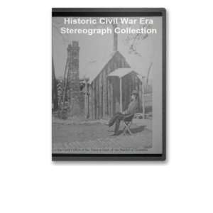  Civil War Stereograph Collection on CD  732 Stereographs 