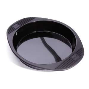  iSi Orka 8 Inch Round Silicone Cake Pan, Charcoal Kitchen 