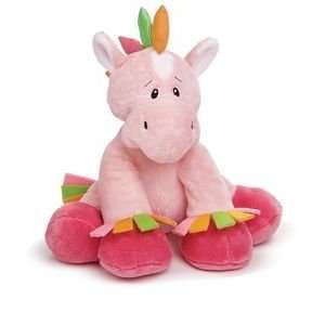  Wind Up Waggle Head Horse   Pink Musical By Ganz Toys 