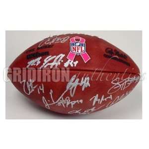   Autographed Football   2010 Team Breast Cancer
