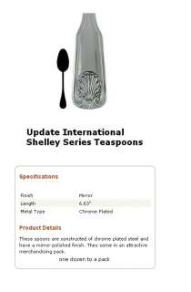 TEASPOON PACK OF 12   