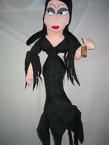 MORTICIA ADDAMS ELVIRA DOLL new could be Haunted  