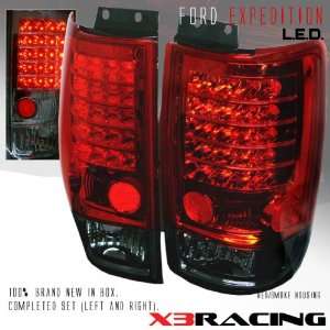 Ford Expedition Led Tail Lights Red Smoke LED Taillights 1997 1998 