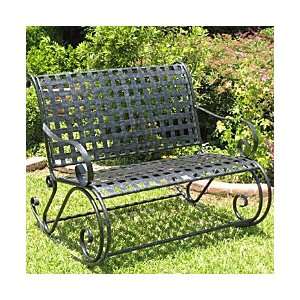  Metal Scroll Double Rocker   Improvements Patio, Lawn 