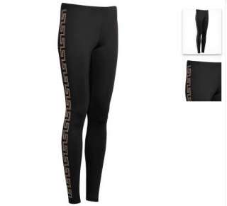 NEW Authentic Versace for H&M Studded Leggings US8 EUR38  