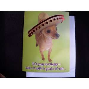  AMERICAN GREETINGS CHIHUAHUA BIRTHDAY MUSICAL CARD Health 