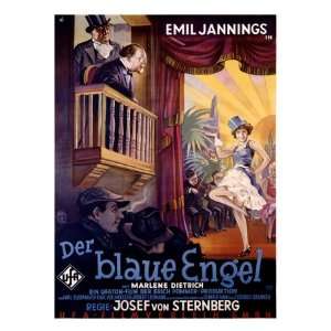  Marlene Dietrich in Blue Angel Giclee Poster Print, 24x32 