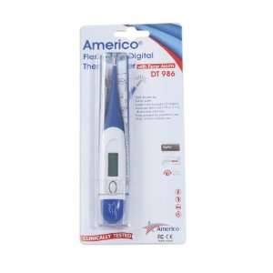  Americo Dt 986 Digital Thermometer   Flexible Tip, White 