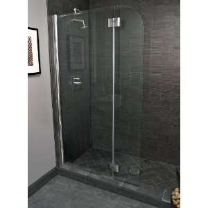  MTI Whirlpools Tub Shower M Q2XSS24 Shower Shield Square 