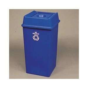  Rubbermaid 35 Gallon High Volume Square Recycling 