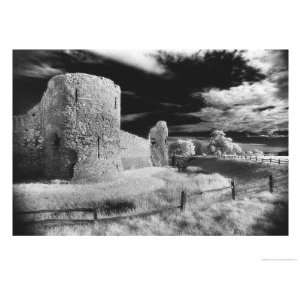  Pevensey Castle, Sussex, England Places Giclee Poster 